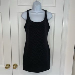 Forever 21 black sparkle mini dress M